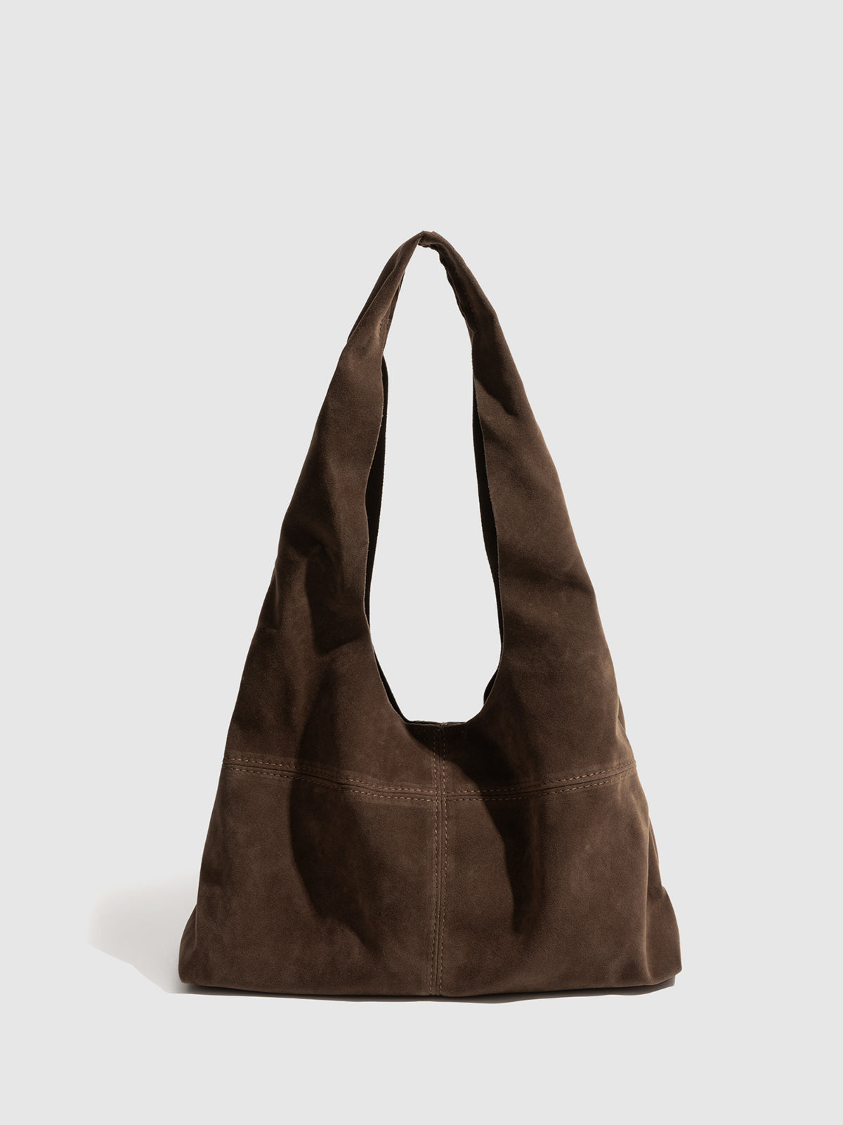 Bolso Hobo con Cierre de Broche Práctico