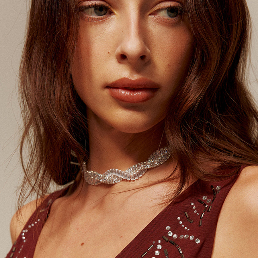Collar Giratorio Strass