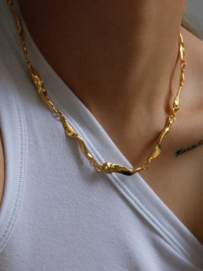 Collar Aros Irregulares