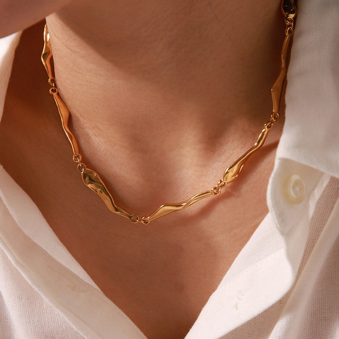 Collar Aros Irregulares