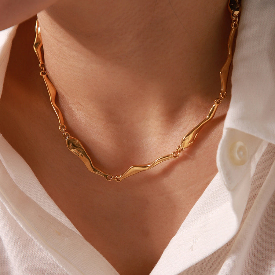 Collar Aros Irregulares