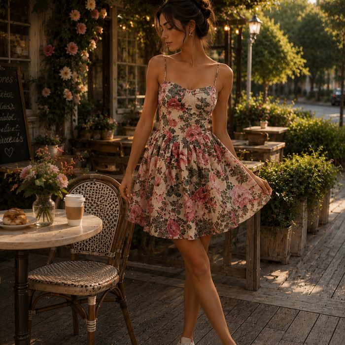 Minivestido De Tirantes