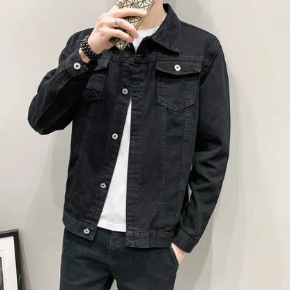 Navarita | Military Green Multi-Pocket Denim Jacket