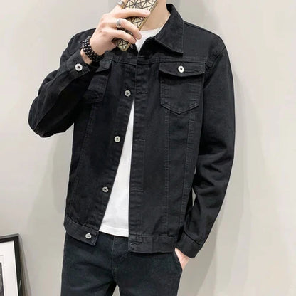 Navarita | Military Green Multi-Pocket Denim Jacket