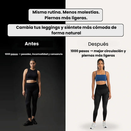 Leggings Moldeadores 3D de Cintura Alta