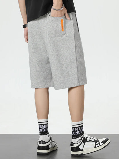Navarita | Oversized Drawstring Cotton Sweatshorts