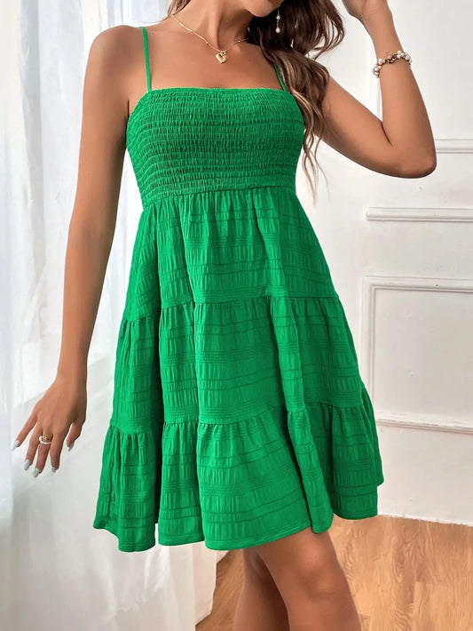 Navarita | Breezy Tiered Mini Dress