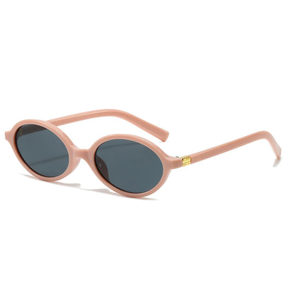 Navarita | Vintage Oval Gradient Sunglasses