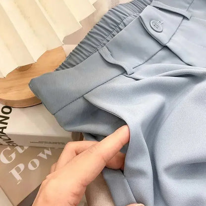 Navarita | Office Lady Pleated Ankle Pants