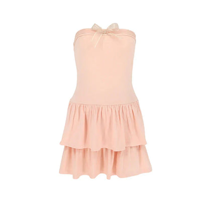 Navarita | Sweetheart Ruffle Strapless Dress