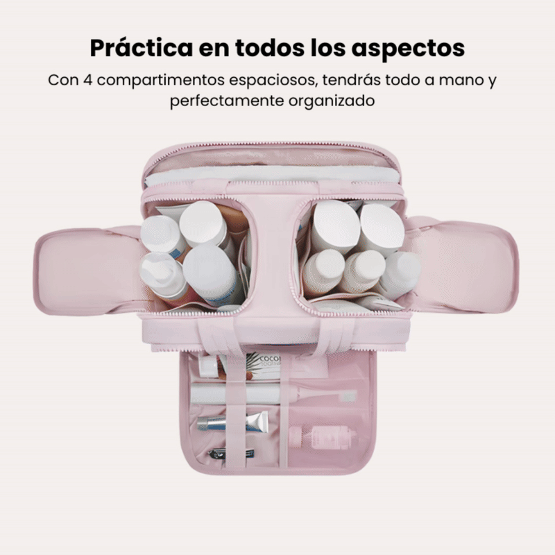 Bolsa de Maquillaje Organizada