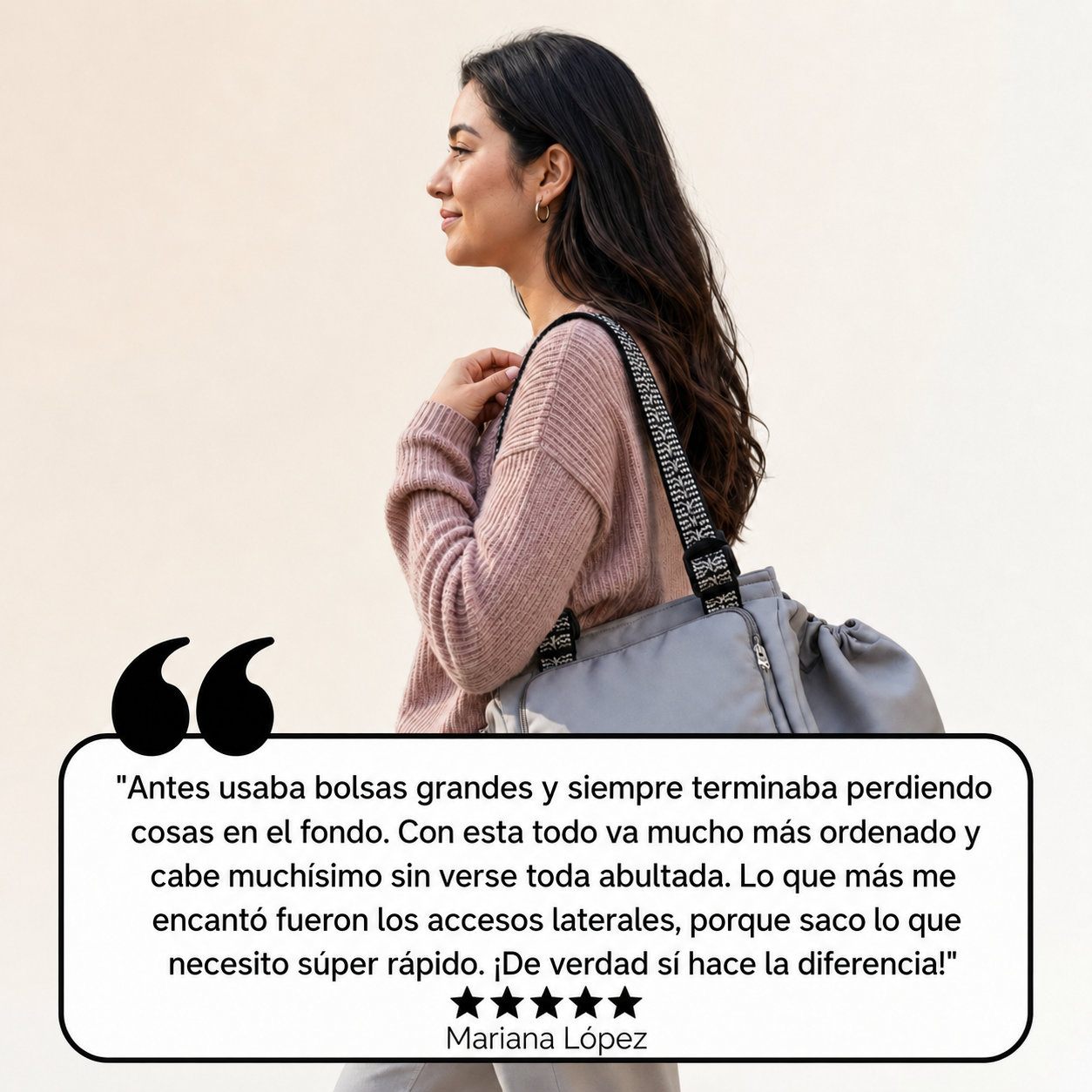 Bolsa Tote Multifuncional